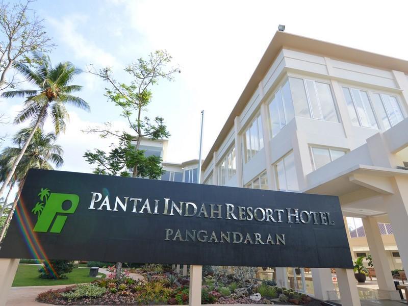 Pantai Indah Resort Hotel Barat Pangandaran Bagian luar foto